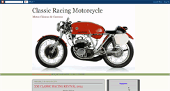 Desktop Screenshot of motocicletaclasica.blogspot.com