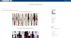 Desktop Screenshot of fashionxbelle.blogspot.com