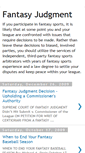 Mobile Screenshot of fantasyjudgment.blogspot.com
