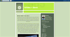 Desktop Screenshot of kristen-david.blogspot.com