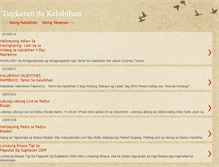 Tablet Screenshot of lunsayngbinisaya.blogspot.com