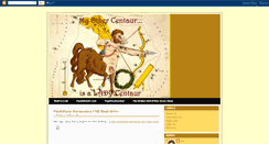 Desktop Screenshot of myothercentaur.blogspot.com