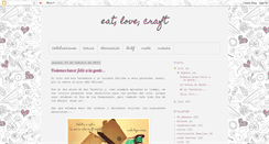 Desktop Screenshot of eatlovecrafty.blogspot.com