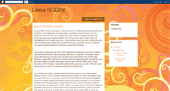 Desktop Screenshot of lexusis220d.blogspot.com