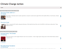 Tablet Screenshot of climatechangeaction.blogspot.com