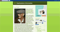 Desktop Screenshot of espiritualismouniversalista.blogspot.com