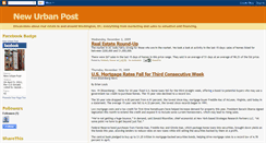Desktop Screenshot of newurbanpost.blogspot.com
