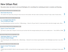 Tablet Screenshot of newurbanpost.blogspot.com