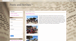 Desktop Screenshot of poetsandscribes.blogspot.com