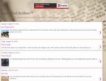 Tablet Screenshot of poetsandscribes.blogspot.com