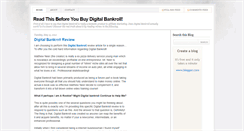 Desktop Screenshot of digitalbankroll-read-my-review.blogspot.com