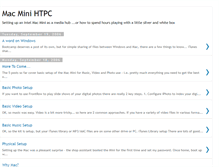 Tablet Screenshot of macminihtpc.blogspot.com
