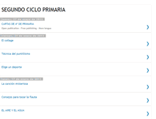 Tablet Screenshot of cossiosegundocicloprimaria.blogspot.com