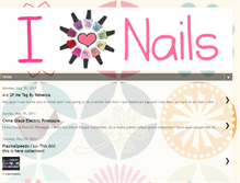 Tablet Screenshot of iluvnails.blogspot.com