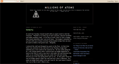 Desktop Screenshot of millionsofatoms.blogspot.com