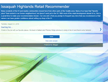 Tablet Screenshot of ihretailrecommender.blogspot.com