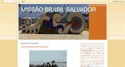 Desktop Screenshot of missao-salvador.blogspot.com