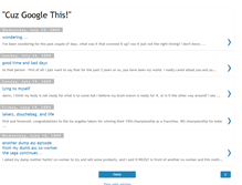 Tablet Screenshot of cuzgooglethis.blogspot.com