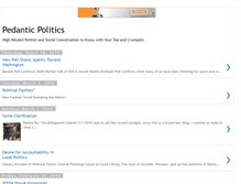 Tablet Screenshot of pedanticpolitics.blogspot.com