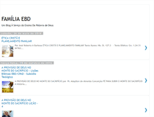 Tablet Screenshot of familiaebd.blogspot.com