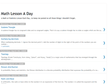 Tablet Screenshot of mathproofaday.blogspot.com