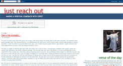 Desktop Screenshot of justreachout.blogspot.com