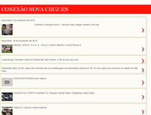 Tablet Screenshot of conexonovacruzrn.blogspot.com