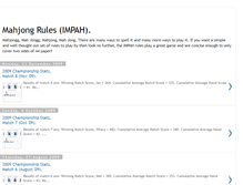 Tablet Screenshot of mahjong-rules.blogspot.com