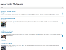 Tablet Screenshot of free-motorcycle-wallpapers.blogspot.com
