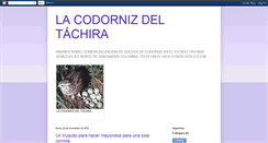Desktop Screenshot of lacodornizdeltachira.blogspot.com