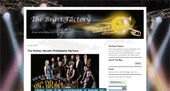 Desktop Screenshot of brassfactory.blogspot.com