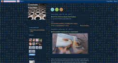 Desktop Screenshot of incosmoskitchen.blogspot.com