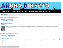 Tablet Screenshot of anoradirecto.blogspot.com