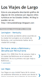 Mobile Screenshot of losviajesdelargo.blogspot.com