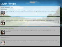 Tablet Screenshot of laytonfamiglia.blogspot.com