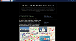 Desktop Screenshot of lavueltaen80dias.blogspot.com