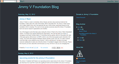 Desktop Screenshot of jimmyvfoundation.blogspot.com