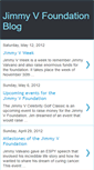 Mobile Screenshot of jimmyvfoundation.blogspot.com
