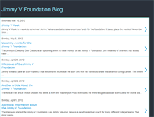 Tablet Screenshot of jimmyvfoundation.blogspot.com