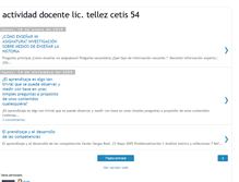 Tablet Screenshot of docenciatellez.blogspot.com
