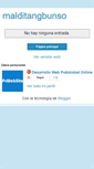 Mobile Screenshot of malditangbunso.blogspot.com
