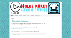 Desktop Screenshot of halalkoket.blogspot.com