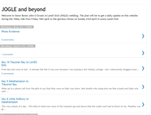 Tablet Screenshot of jogleandbeyond.blogspot.com