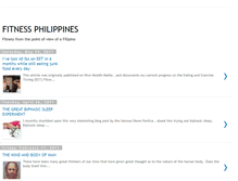 Tablet Screenshot of fitnessphp.blogspot.com