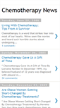 Mobile Screenshot of chemotherapynews.blogspot.com