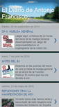 Mobile Screenshot of eldiariodeantoniofrancisco.blogspot.com