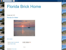 Tablet Screenshot of floridabrickhome.blogspot.com