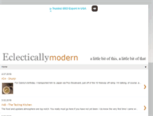 Tablet Screenshot of eclecticallymodern.blogspot.com