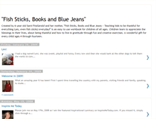 Tablet Screenshot of fishsticksbooksandbluejeans.blogspot.com