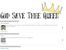 Tablet Screenshot of godsavethhequeen.blogspot.com